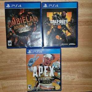 Playstation 4 game lot
